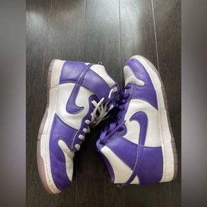 Nike Dunk High SP Varsity Purple Women’s SIZE 11 or MENS SIZE 9